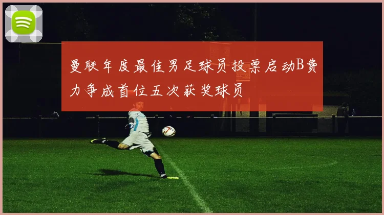 曼联年度最佳男足球员投票启动B费力争成首位五次获奖球员